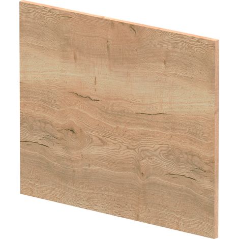 Hudson Reed Juno Autumn Oak Woodgrain 700mm Square Shower Bath End Panel - MPC1831
