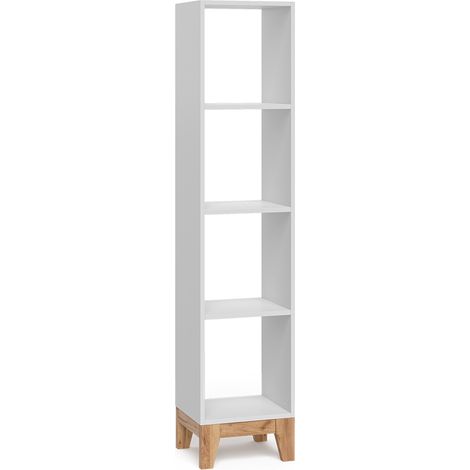 Étagère pour enfants Malia, Blanc/Artisan, 35.2x159.5cm, Vitalispa (1/5)