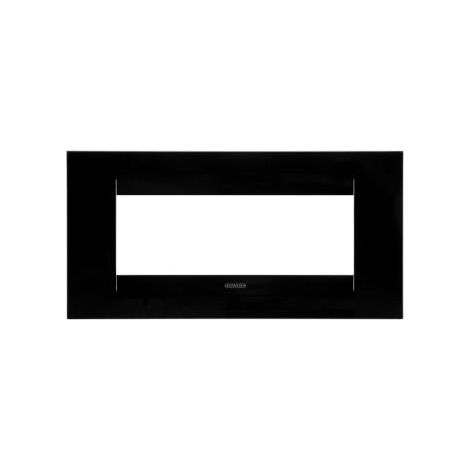 PLAQUE GEO 6P NOIR TONER GEWISS GW16406TN
