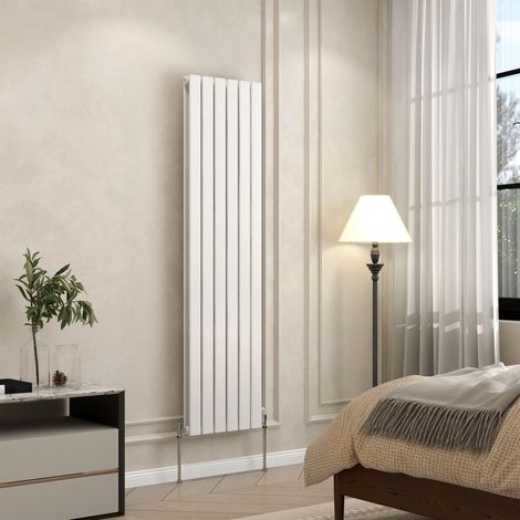 AVER-GROWTH Flat Panel Double Designer Radiator Central Heating Rads 1600x408mm White (1/5)