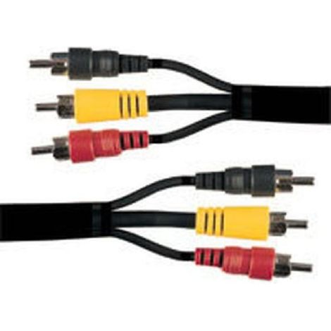 Cable 3x RCA Audio Video Male 3m