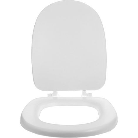 Light Color Foam Padded Toilet Seat Cover Cushioned and (1/5)