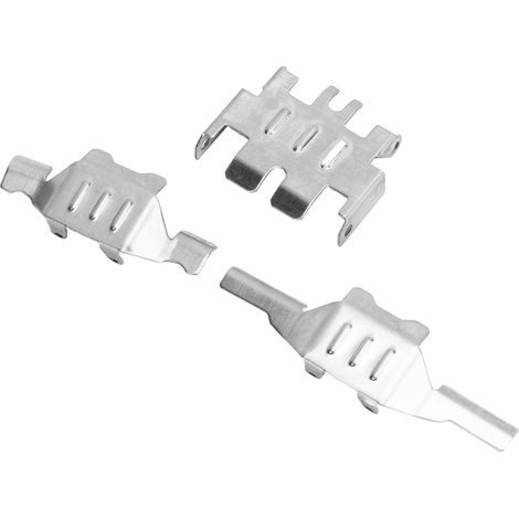 Kit de protection de châssis en acier inoxydable pour voiture radiocommandée Traxxas TRX4M 1/18 (1/5)
