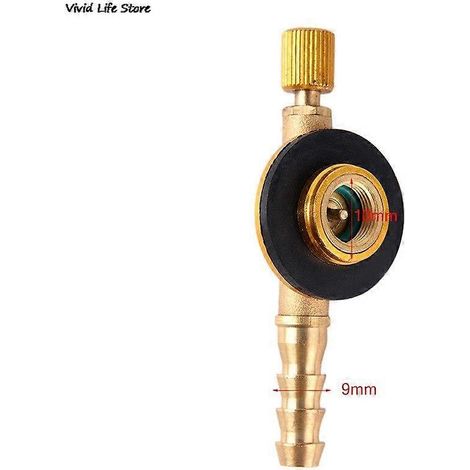 1 connecteur universel externe pour valves, adaptateur de remplissage de gaz pour cuisinière à gaz, bouteille de gaz, outil de remplissage pour réchaud à gaz