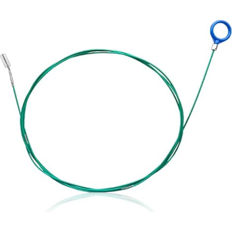 Brosse de nettoyage flexible, outil de nettoyage de canalisations extra long de 300 cm, brosse spirale pour toit ouvrant de voiture (1/5)