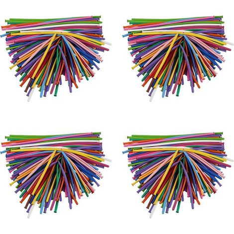 Globos profesionales para modelar - Paquete de 400 unidades (260q)