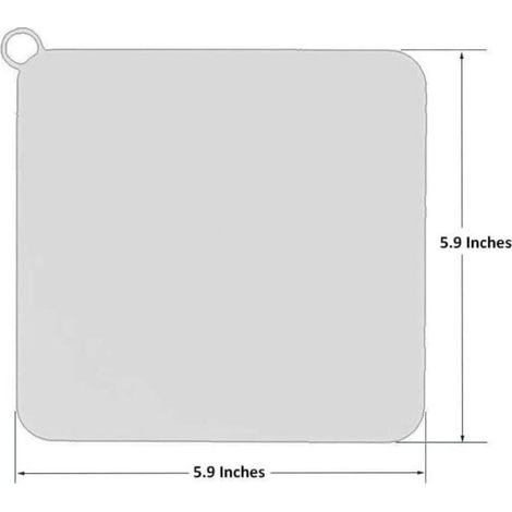 Tapis Anti-Odeur - Silicone Réutilisable Pour Drain Sol - Cuisine Salle De Bain Buanderie - 4 Pièces (1/5)