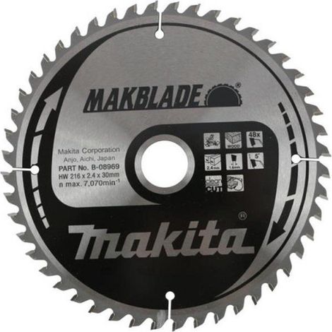 Makita Z-48 Kreissägeblatt 216 mm Silber