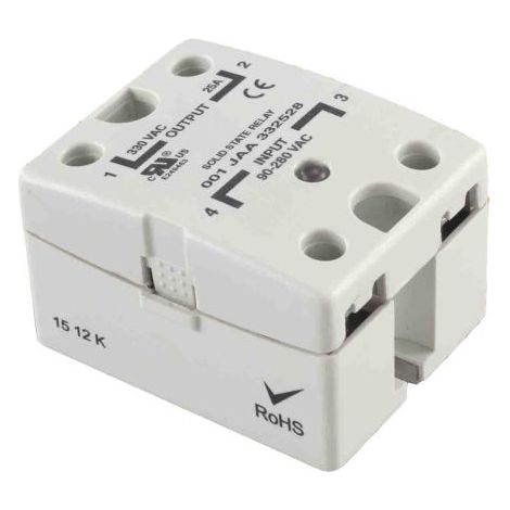 Relais statique RS PRO, 50 A, Montage sur panneau, Montage en surface, 480 V rms ( Prix pour 1 )