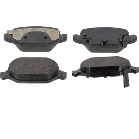 KIT PASTIGLIE FRENO POSTERIORI compatibile con FIAT PANDA (312,319) / PASTIGLIE FRENANTI AUTO OEM FDB4464, / SOSTITUZIONE DIRETTA / BASSA POLVERE / SILENZIOSO