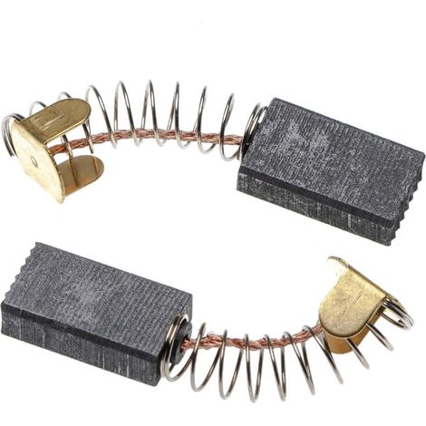 vhbw 2x escobilla carbono motor carbones 18,5 x 10 x 5 mm reemplaza AEG 301359 para herramientas eléctricas