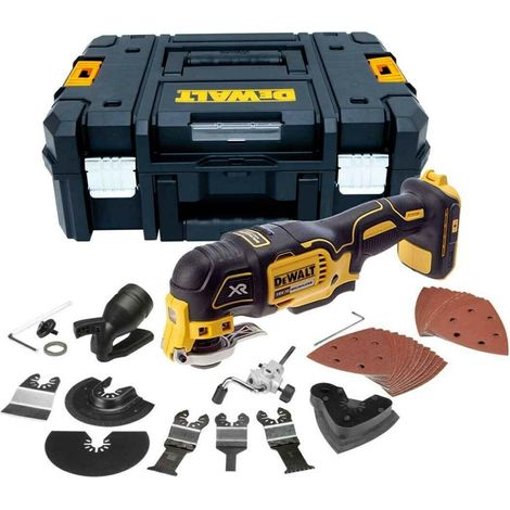 Dewalt DCS355NT 18V XR brushless oscillating multi tool 35 accessories Tstak case