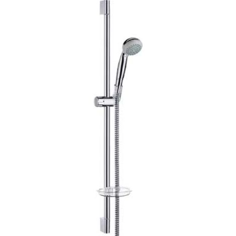 Asta saliscendi cromata vario 65 ø 22 2 getti Hans grohe