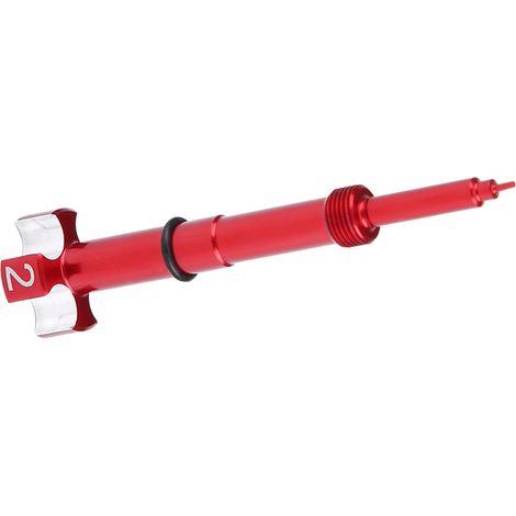 Einstellschrauben für das Luft-/Kraftstoffgemisch für Keihin FCR FCRMX Vergaser, rotes Set, kompatibel mit Suzuki (1/5)