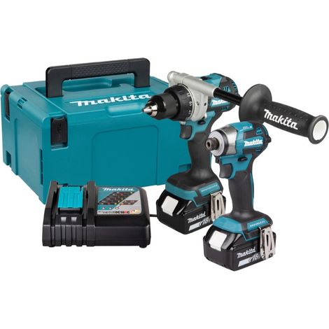 MAKITA Pack perceuse DDF492 + visseuse DTD173 2x5Ah - DLX2573TJ