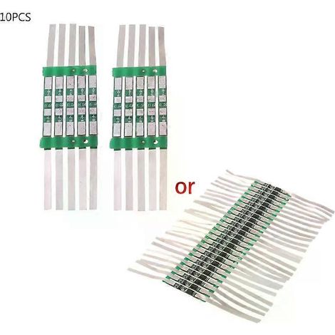 10-teiliges Set 37V 3A BMS-Schutzplatine für 1S 18650 Lithium-Akkus, Überladeschutz, Platinzellen-Kit mit Lötgürtel (1/4)