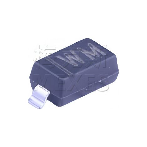Changdian/Changjing BZT52C20, SMD Zener diode chip WM SOD-123 20V 0.5W screen printed, electronic component, 5 units shipped.