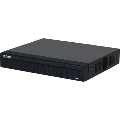 (DHI-NVR2116HS-4KS3) DAHUA GRABADOR IP NVR 1HDD 16 CANALES COMPACT 1U 4K NEGRO