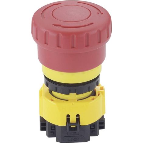 Idec Interruptor de parada de emergencia rojo IP65 seguridad
