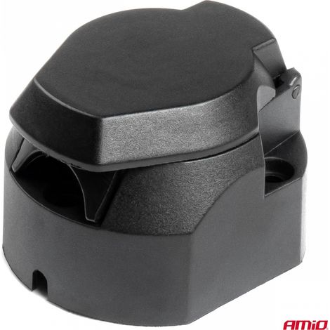 Prise d'attelage de remorque 13 broches amio-01325