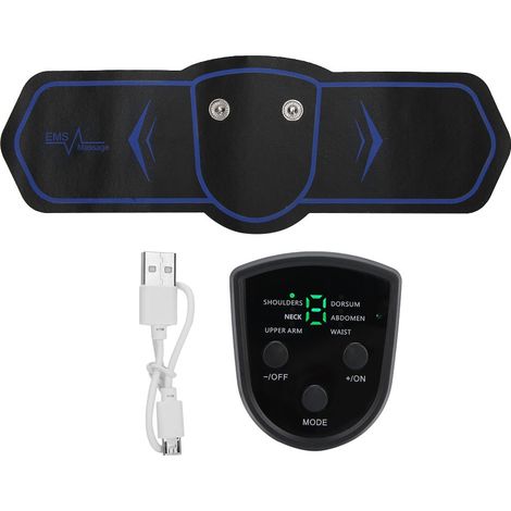 Mini stimulateur électrique de massage cervical, épaule et dos, soulagement des douleurs musculaires (1/5)