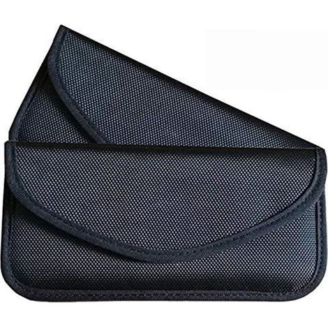 Faraday-Schutzhülle für Schlüssel (2er-Pack), Faraday-Beutel/Tasche, signalblockierende Tasche für Autoschlüssel und Mobiltelefone
