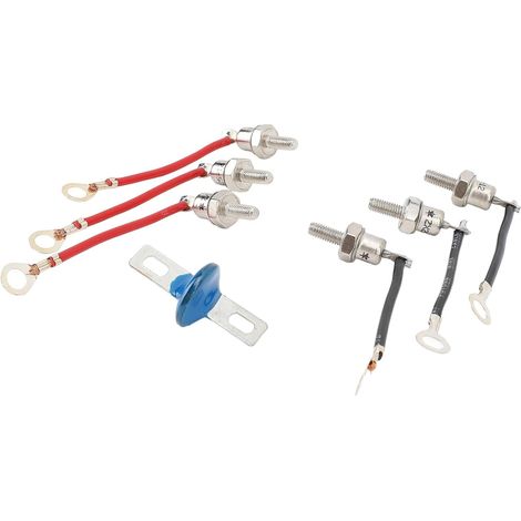 Kit de Redresseur de Diode de Module de Redresseur Rotatif Universel, 3,1 Pouces 25A 1200V avec 3 Diodes Positives et Négatives, pour l'installation de Remplacement du Générateur (1/5)