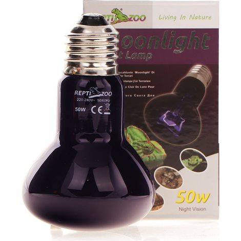 Bombilla de calefacción nocturna Repti-Zoo Moonlight Heat 50W (1/5)