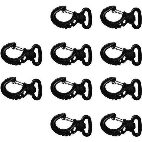 Mousqueton pivotant à ressort pour sangle de plongée sous-marine de 2 cm (1/5)