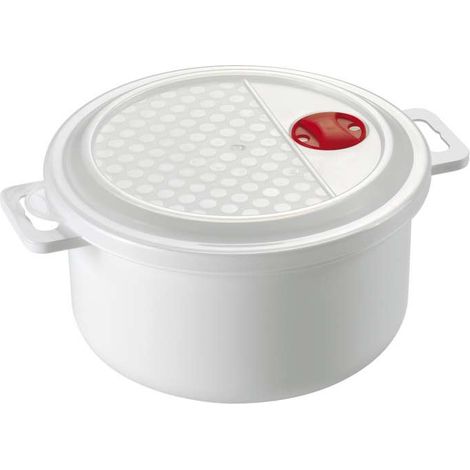 Heidrun Casseruola per Microonde - Bianco - 20 cm - 1.8 litri
