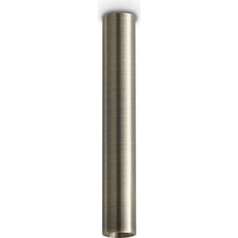 Ideal Lux Plafoniera moderna Look 1 luce LED integrato ottone vetro metallo