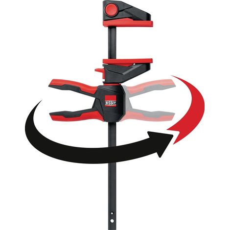 Herramienta de sujeción bessey ez360s-11set fuerza 400 N mango giratorio