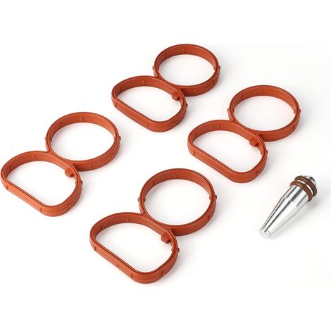 3mirrors Swirl Flap&Intake Manifold Gaskets kits 11618507239 11617811300 11617801438 Compatible with 1 Series E81 E87 E88 E82 3 Series E90-E93 5 Series E60 E61 X1 E84 X3 E83 N47 (1/5)