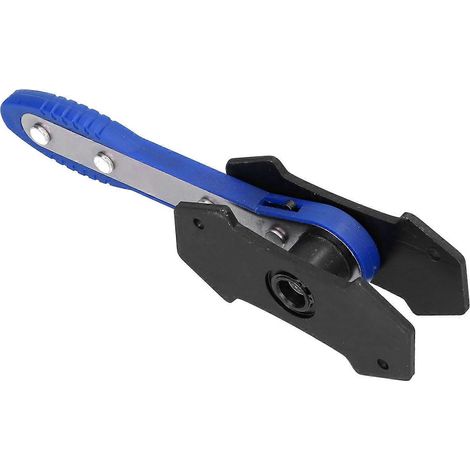 Écarteur de piston d'étrier de frein en acier, pivotant à 360°, outil de montage portable, bleu