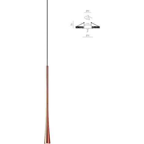 Lampada incasso gea luce dafne sp i fda1pri led rame classica alluminio