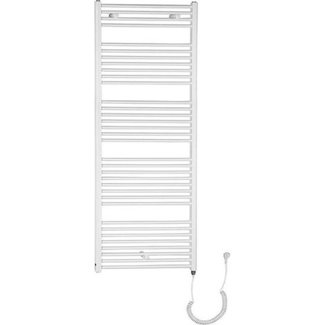 Aqualine Toalleros eléctricos - Toallero eléctrico Direct-E, 60x168 cm, 800W, blanco ILE66T