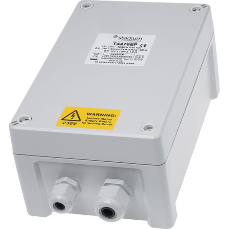 Alimentation à découpage intégrée, RS PRO 120VA, 2 sorties à 24V c.a. 5A ( Prix pour 1 ) (1/2)