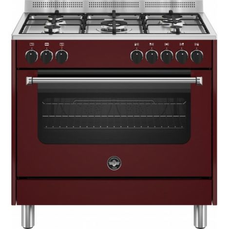 Bertazzoni La Germania Americana AMN965EVIV24 cucina Elettrico Gas Rosso A