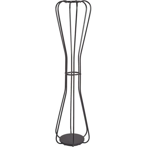 Appendiabiti moderno in metallo Vestiti per interni Guida per cappotti accessorio decorativo Argento Ordway (1/5)