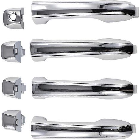 4 manijas exteriores cromadas para puertas Lexus GX460 2010-2021 69250-60050 69250-60060 69260-60070 69210-60170 (1/5)