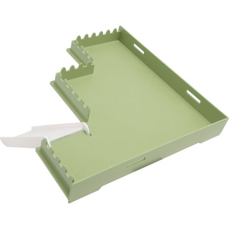 Plateforme et échelle pour hamster - Ensemble multifonctionnel avec grand espace de jeu et jouet interactif pour cage d'intérieur (type M) (1/5)