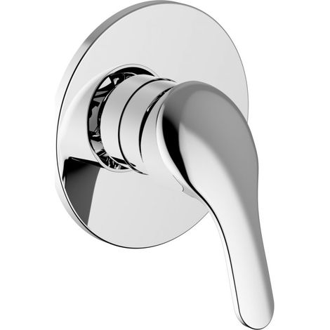 Conjunto de ducha exterior empotrado - Teorema Golf Plus - Con parte interna incasso