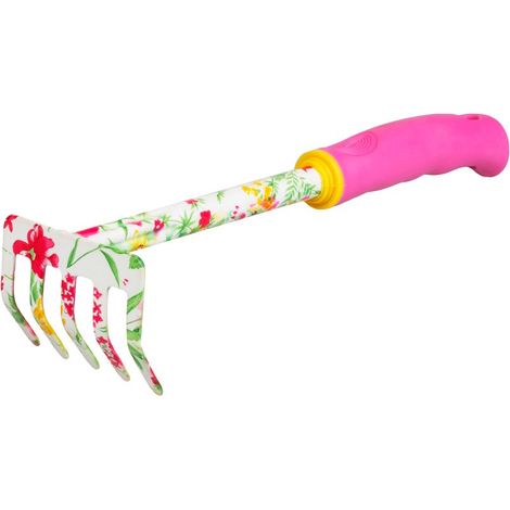 Harke Strend Pro, Garten, Blumendruck, rosa, 30x8,5 cm, Ladies line
