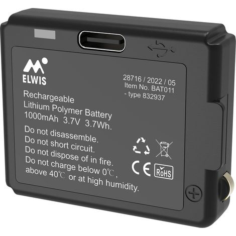 Accu Li-ion H430r Batterie Rechargeable Haute Capacité - Elwis