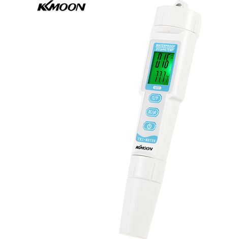 Analyseur d'eau portable 3 en 1, testeur de pH, EC et température, stylo numérique professionnel pour mesure de qualité d'eau (1/4)