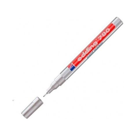 Edding Lackmarker 780 silber Strichbreite 0, 8mm Kunststoffspitze