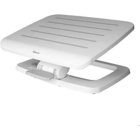 Repose-pieds - FELLOWES - Hana Lt - Blanc - Ergonomique - Design contemporain