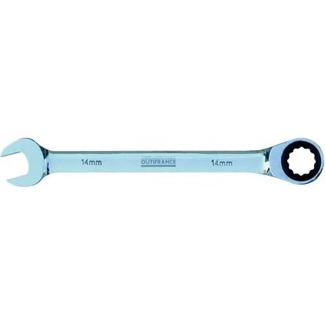 Llave fija Outifrance ratchet 9 mm cromo vanadio