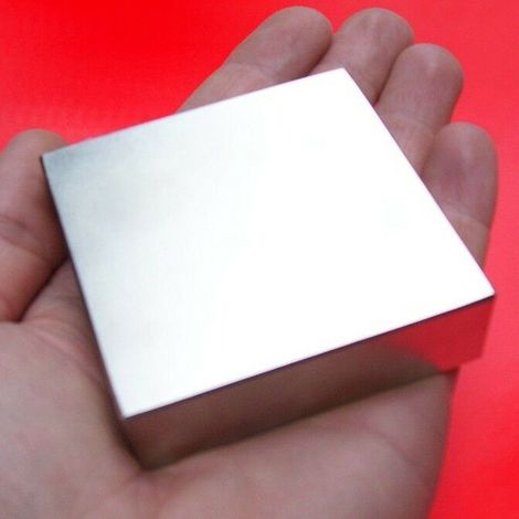 Power N52 NEODYM MAGNET 80x80x10mm 380kg QUADER 06222 Magnet