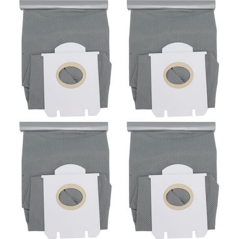 Sacs poussière aspirateur Philips FC9071 FC8134 FC8613 FC8614 tissu non tissé lot de 4 rechange (1/5)
